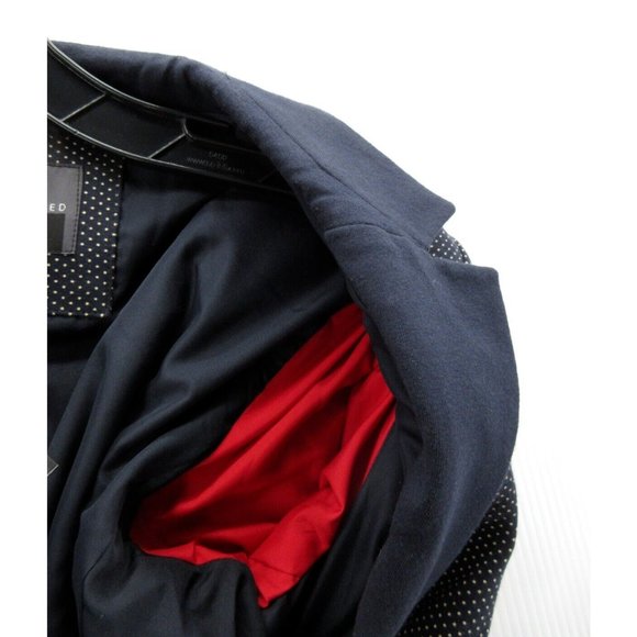 The Limited Jacket Small Blazer Coat Polka Dots Career 1 Button NEW - Picture 10 of 12